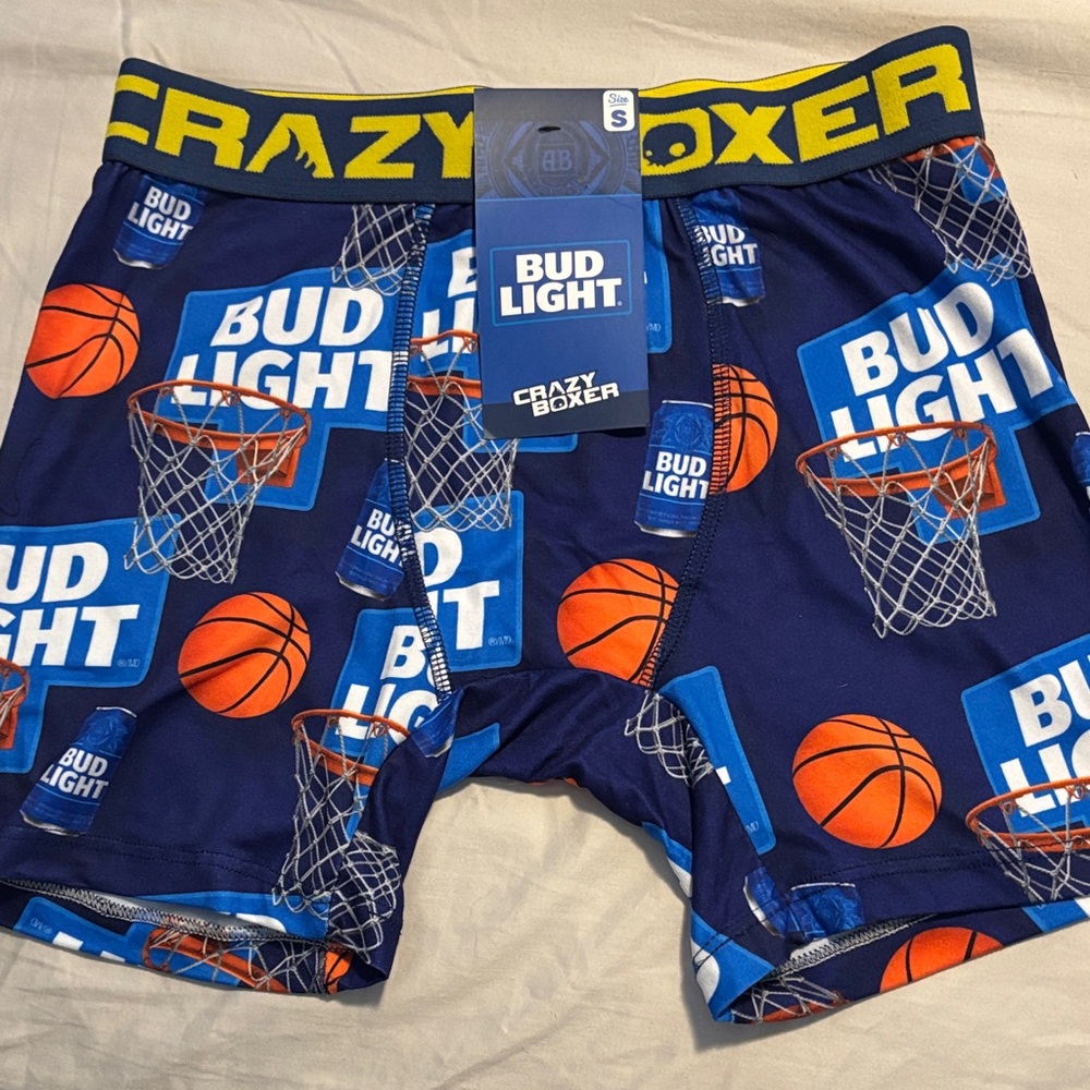 Bud Light Blue Boxer Briefs
